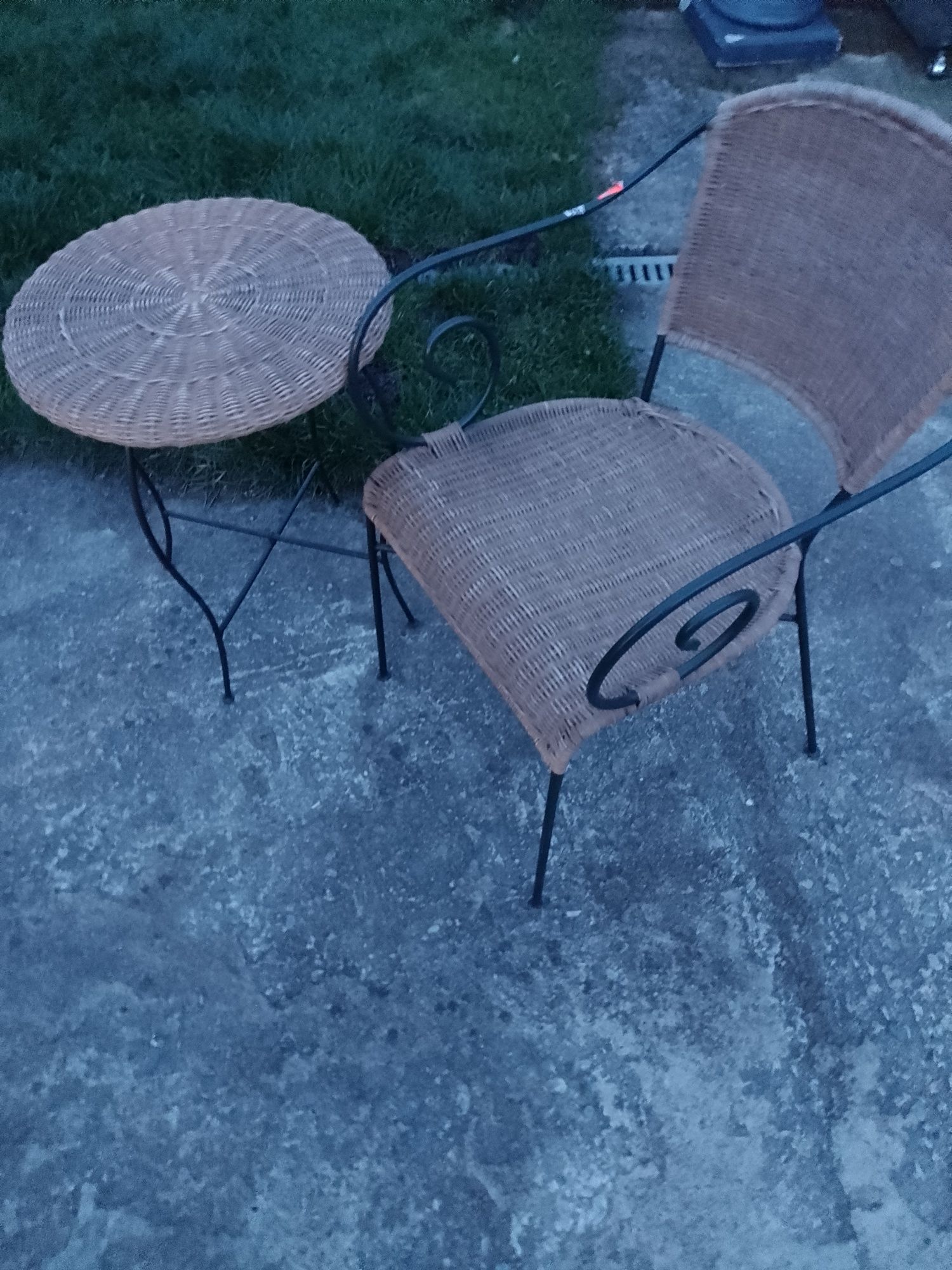 Stolik +krzesełko w stylu Vintage