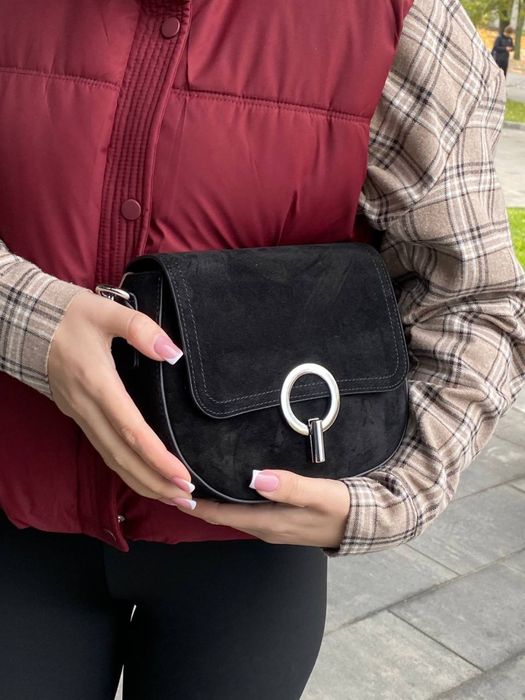 Сумка замшева Polina&Eiterou