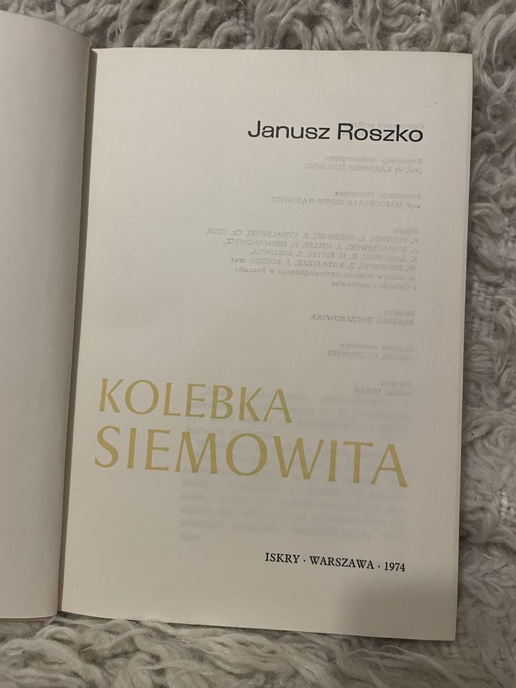 Kolebka Siemowita  Janusz Roszko