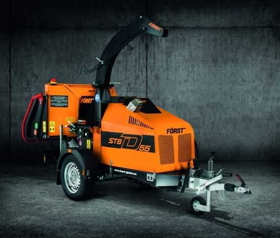RĘBAK Chipper Rozdrabniacz Forst ST8D55 Maszyna leśna Dotacja od 1%