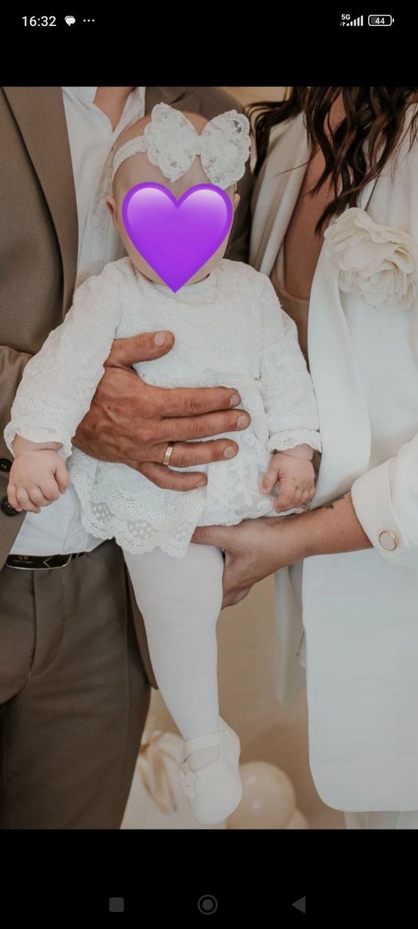 Sukienka na chrzest wesele imprezę Milulove
