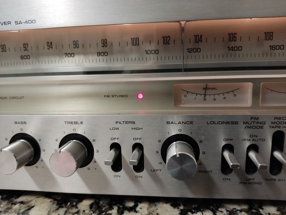 TECHNICS SA 400 Amplificador Reciver