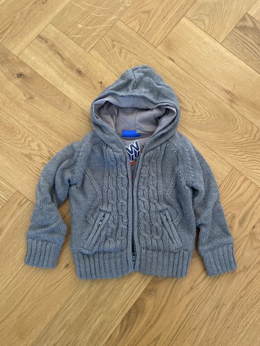 New Look sweter z kapturem bluza 9-12 msc rozm 80