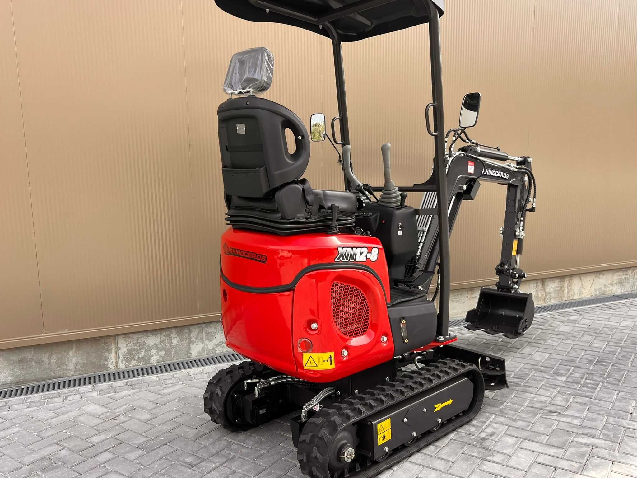 MINI GIRATORIA KS 12.8 RHINOCEROS 1000KGS Motor Kubota