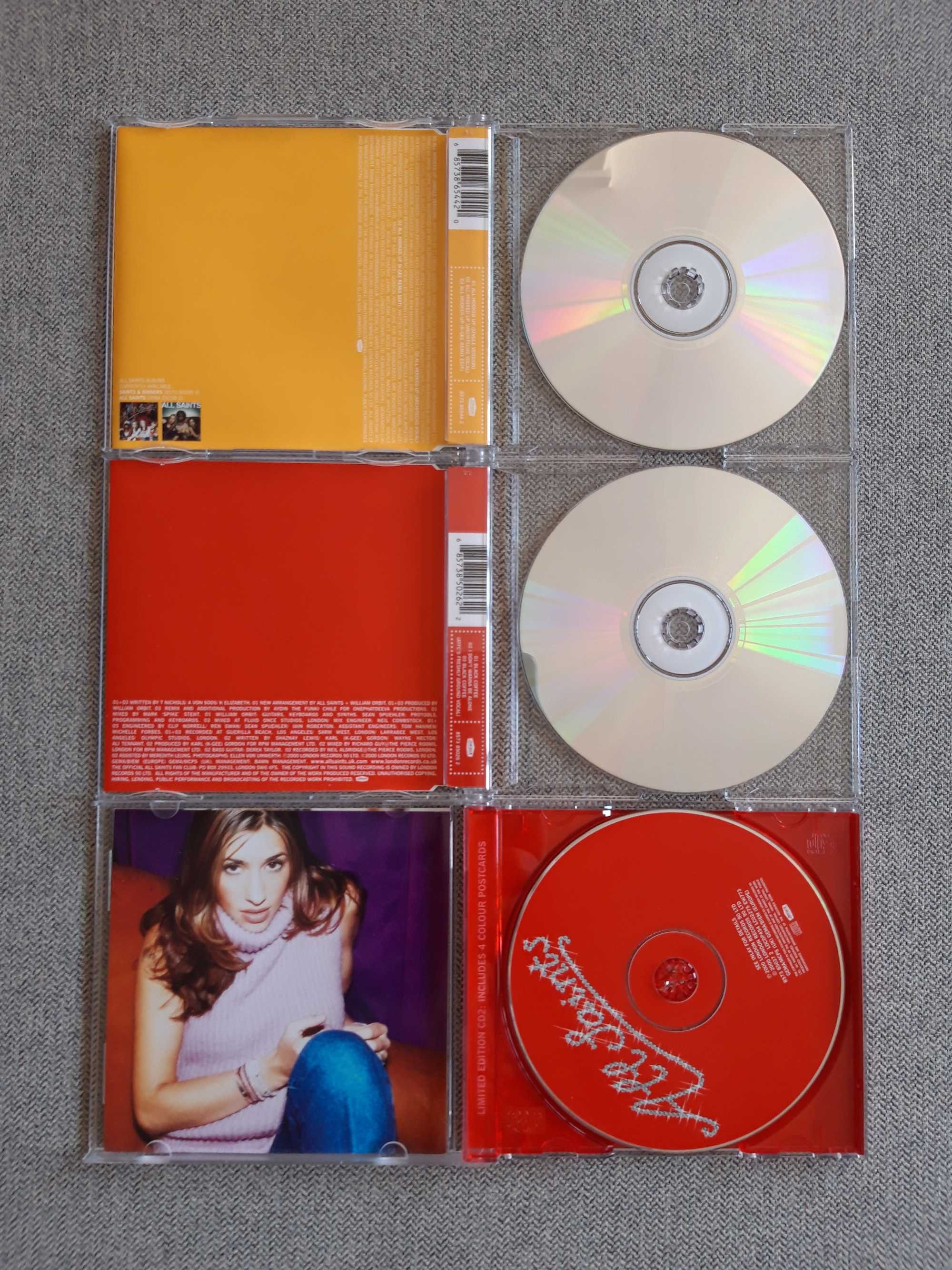 Conjunto de 3 CD singles "All Saints"