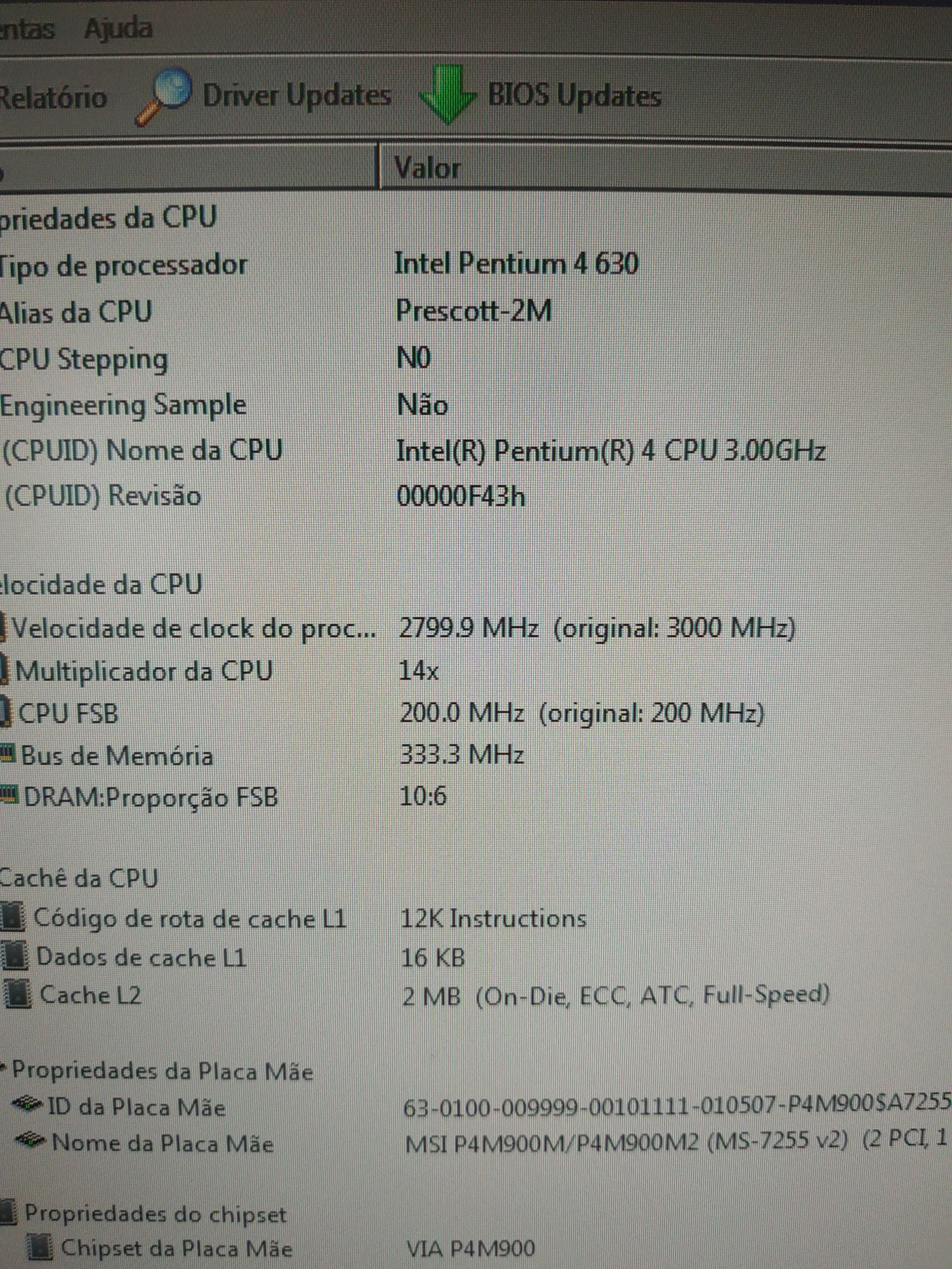 Computador P4 3000