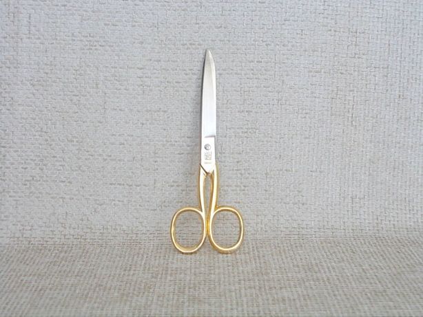 Ножницы из набора для парикмахера Германия Ручки позолота