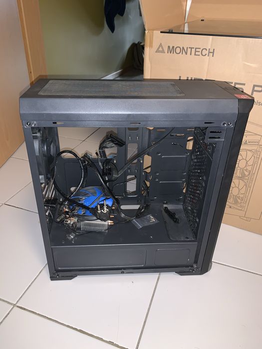 Tower cougar mx330 black + PSU + cpu fan