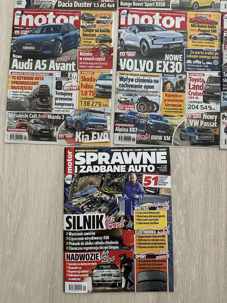 Kolekcja magazyn Motor Auto Świat BMW jak nowe/nowe