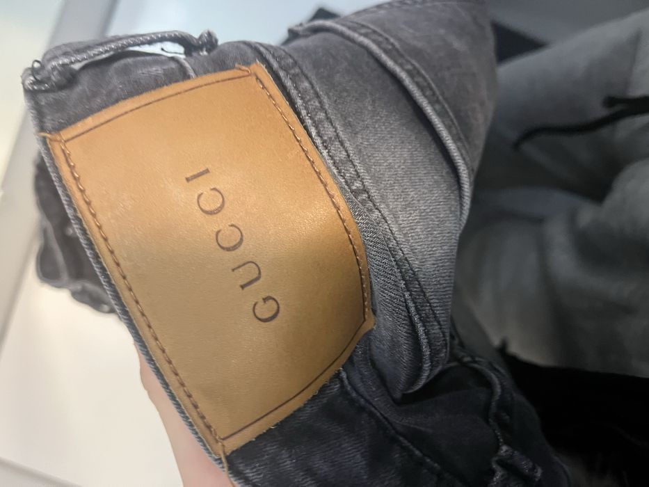 Slim-fit gucci jeans