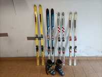 Narty 160/170/180 Blizzard Rossignol Polsport 4pary + buty LANGE 43