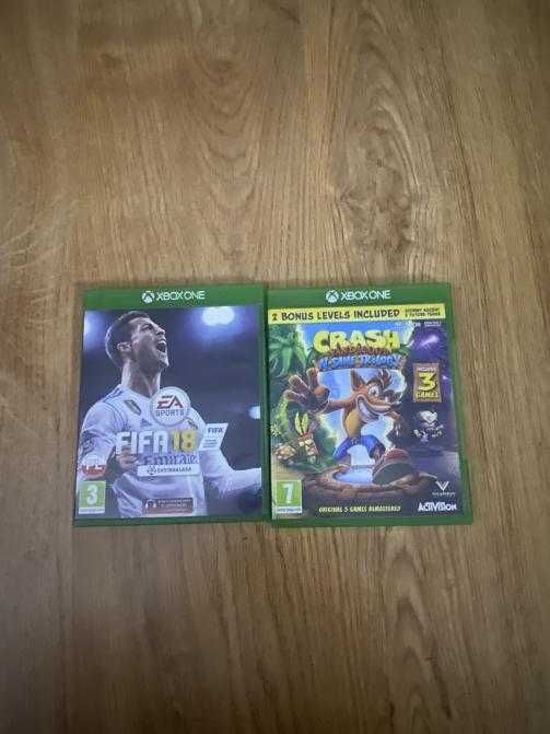Gry Xbox One - Crash Bandicoot i FIFA18