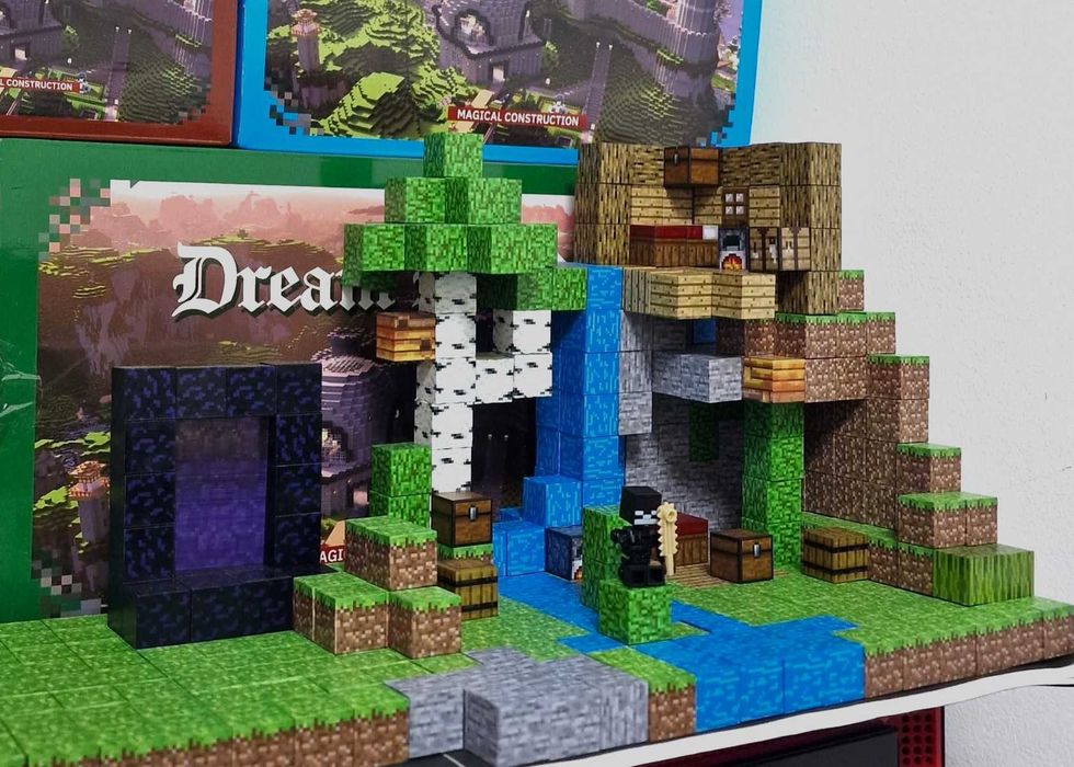 Blocos Magnéticos MINECRAFT