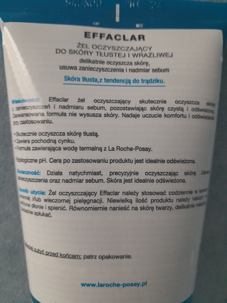 La Roche- Posay Effaclar żel 200 ml + gratisy