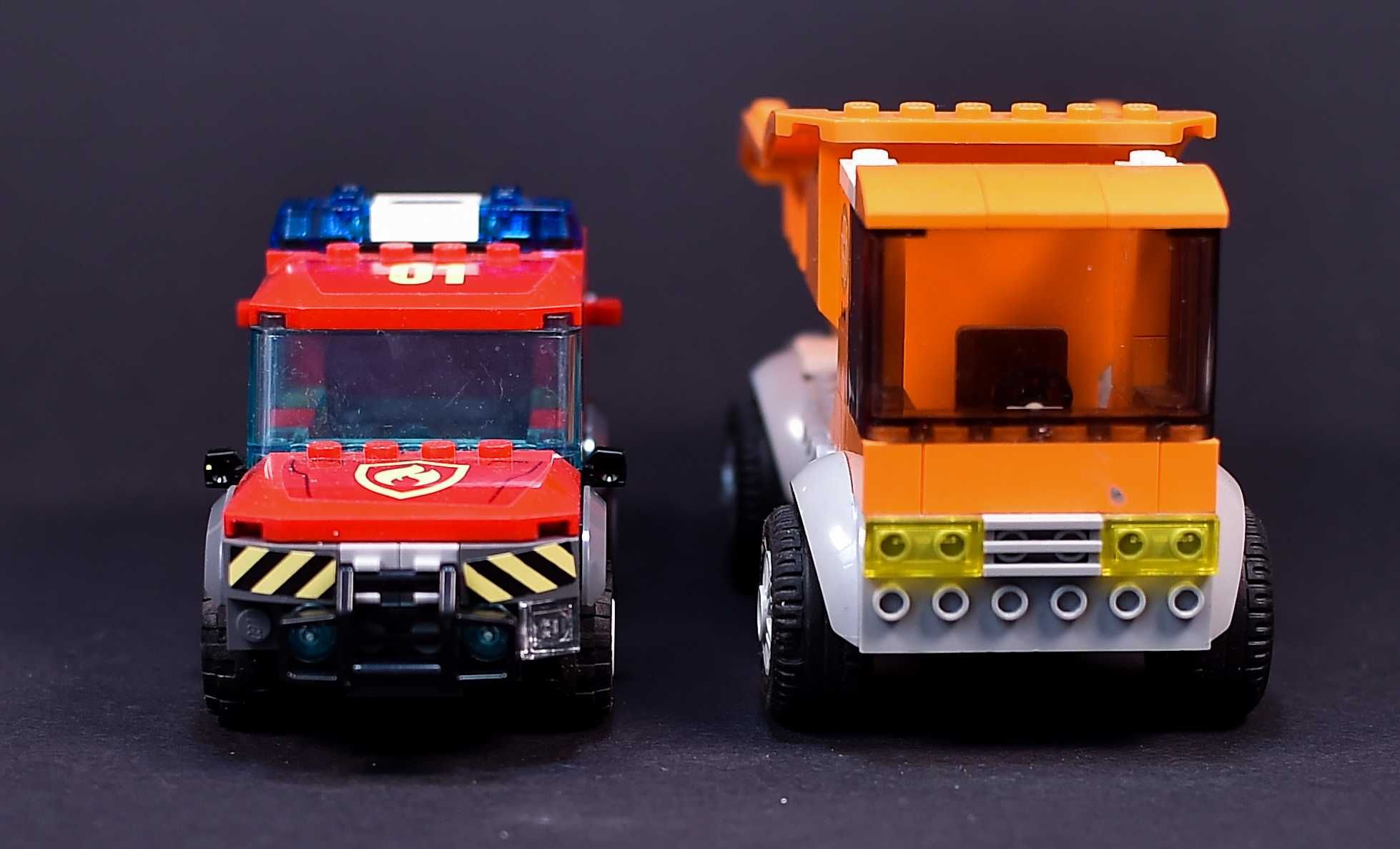 2x Samochodzik Klocki Lego