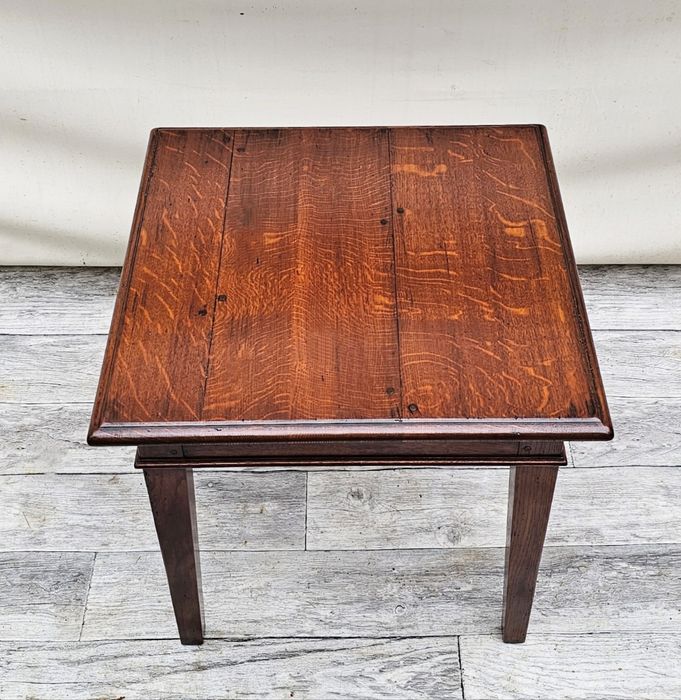 CIEKAWY Stylowy 100% Lity Dębowy Stolik Ława z Szufladą WYSYŁKA