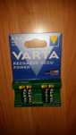 Varta  accu recharge power akumulatorki akumulatory   AAA HR03