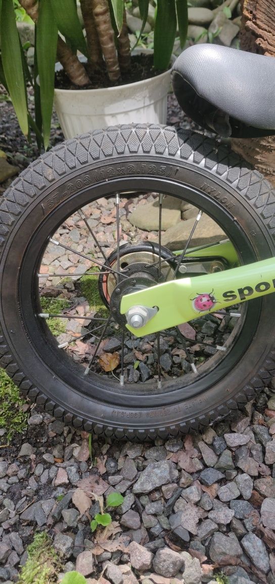 Велобіг-беговел Scale Sports 12 дюймів з ручним гальмом