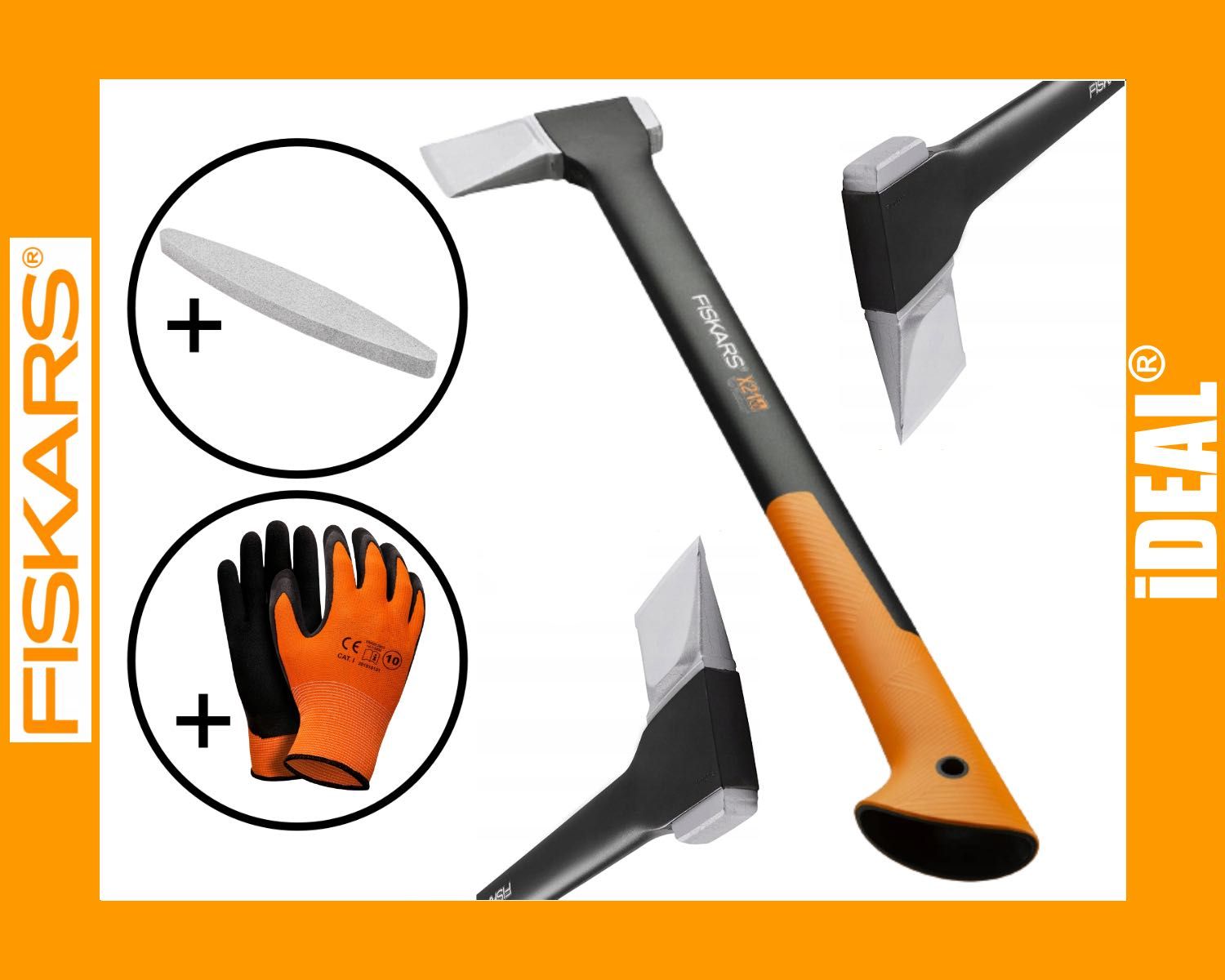 FISKARS siekiera X21 Mocna L 70 cm + GRATISY | WYSYŁKA