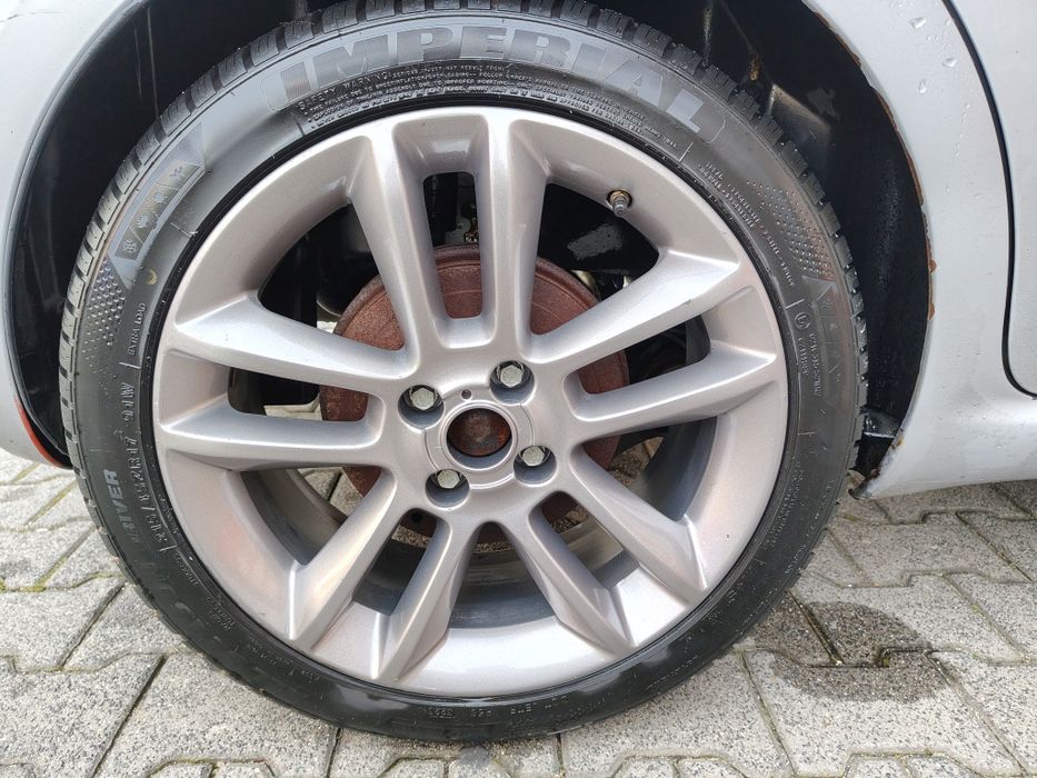 Koła Felgi Aluminiowe + opony 215/45 R17 Fiat Grande Punto, Opel Corsa