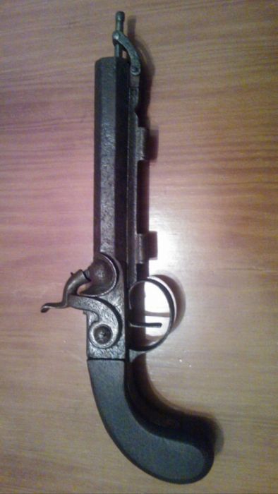 Box Lock Pistol "Cogswell" 1830 RARA