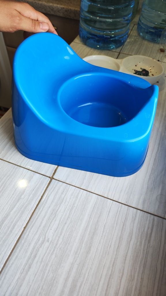 Горщик дитячий пластиковий синій