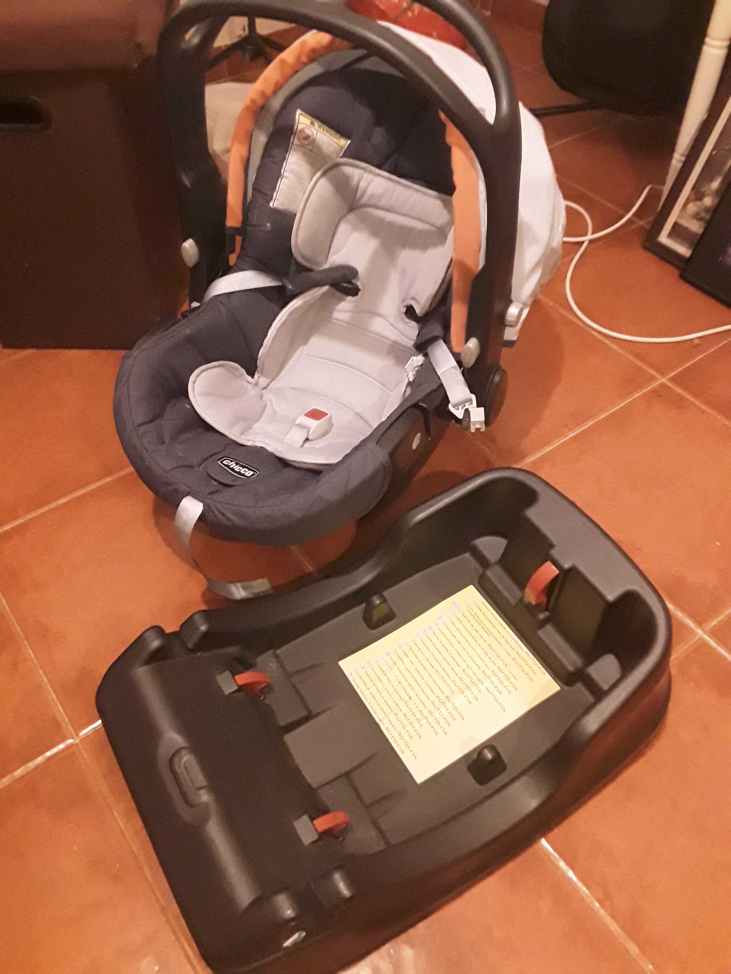 Cadeira ovo de bebé para carro com base isofix