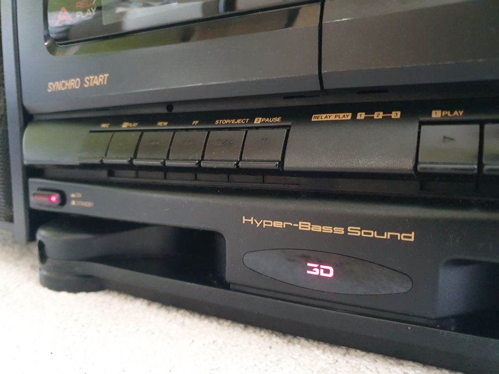 JVC PC X100 - Super Boombox z CD.Jak nowy!