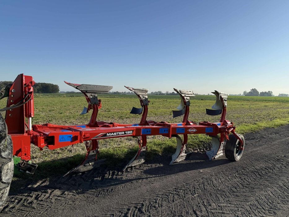 Pług 4 skibowy Obrotowy Kuhn Master 120! Non-Stop!! Overum Kverneland