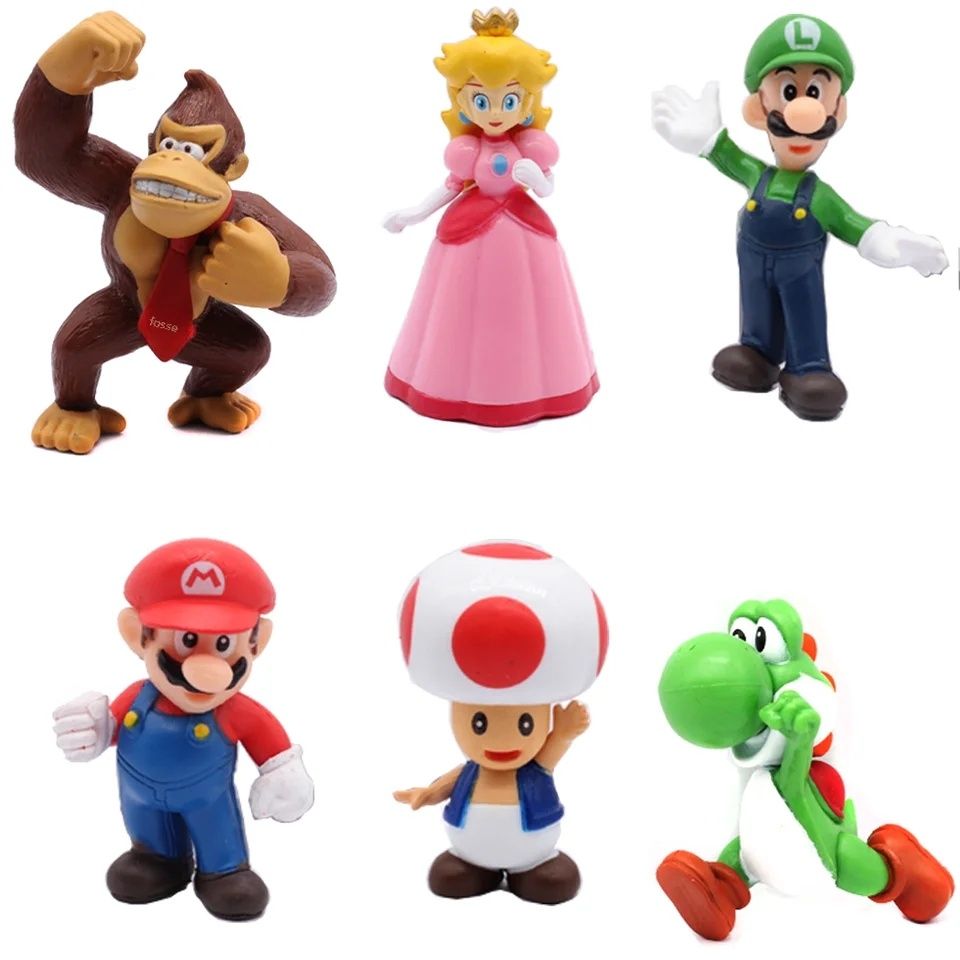 Super Mário Bros Figuras novas