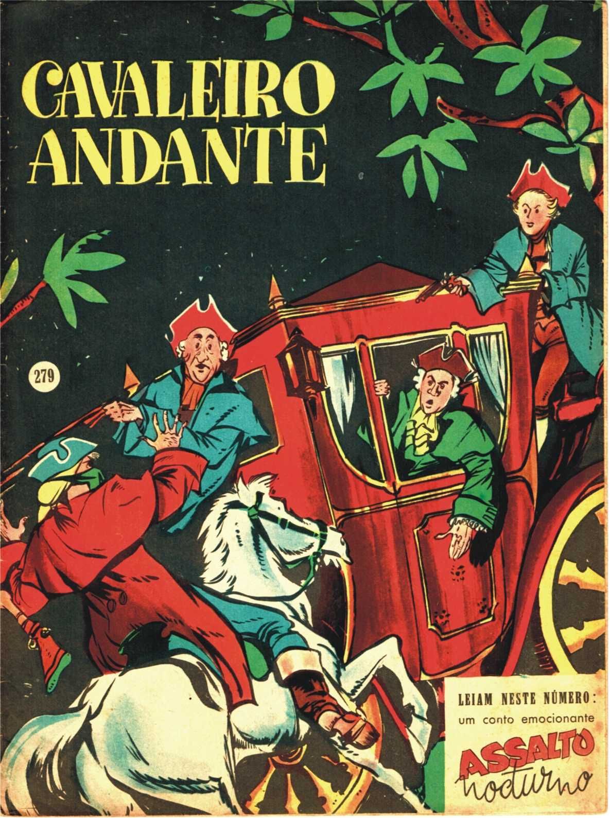 Cavaleiro Andante - 6 números - 280,279,278,259,258 e 255 de 1956