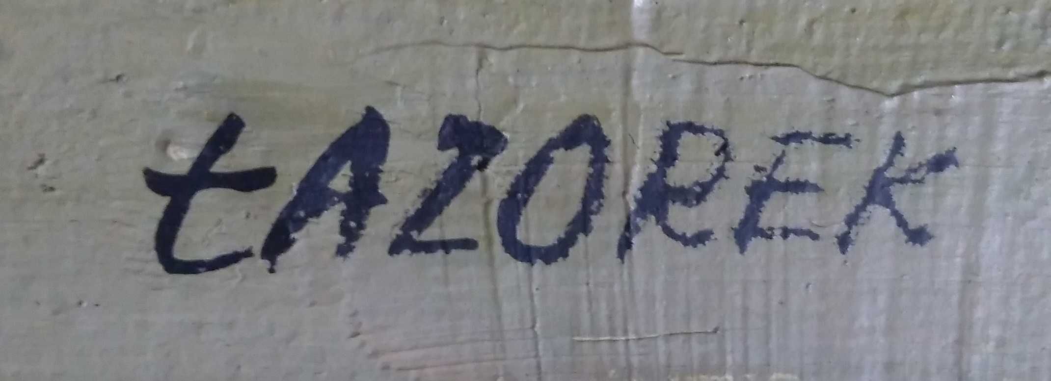 Obraz Kazimierz , Stanisław Jan Łazorek , płótno , olej,wym. 46x56 cm.