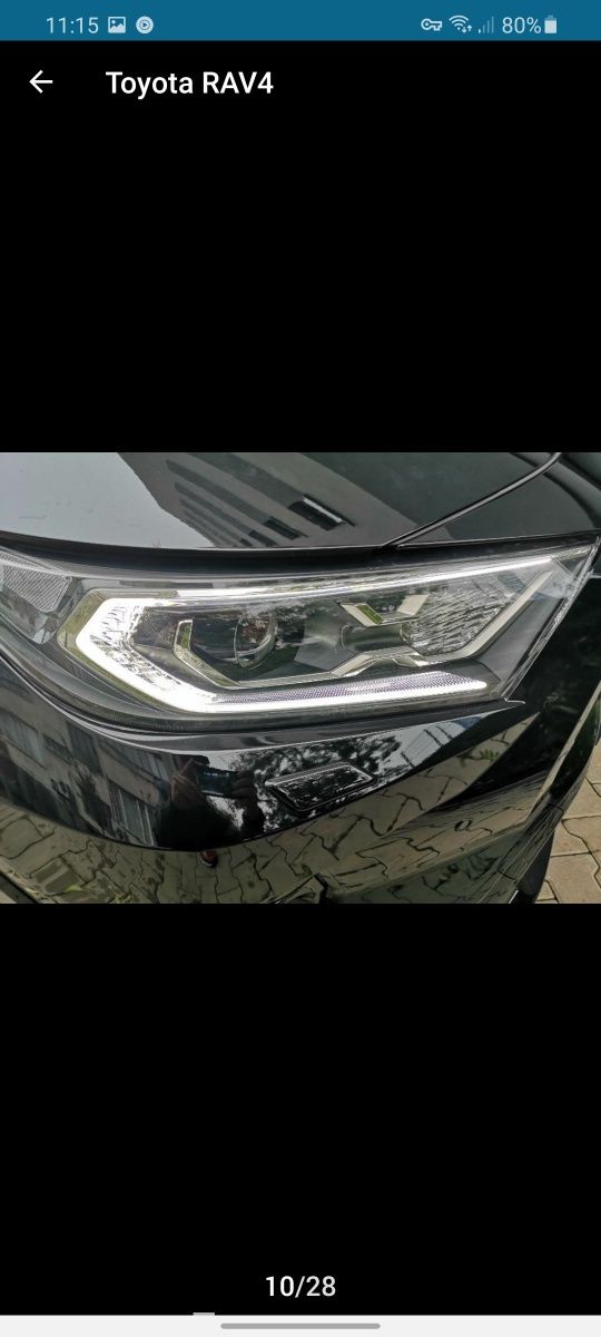 Запчастини Toyota RAV4 Тойота Рав4 19-23 року Розборка