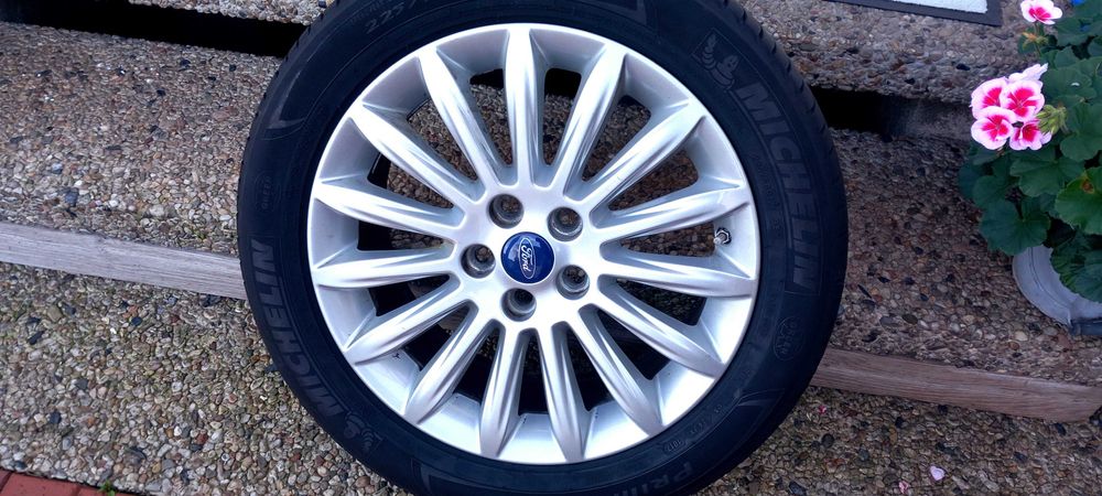 Felgi oryginał FORD 5x108, 7Jx17, 5x108, ET55, czujniki TPMS, Bez opon