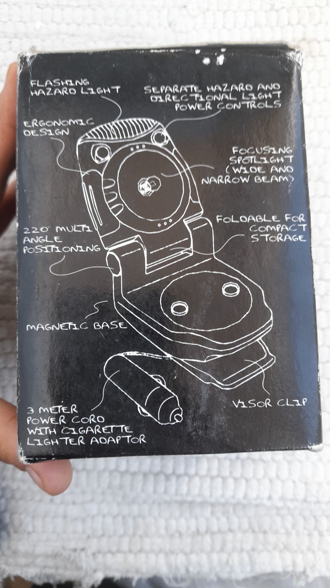 Lanterna multiusos 12v para Carro