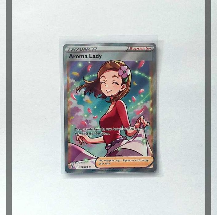 Aroma Lady 199/203 EVS Pokemon ENG-NM
