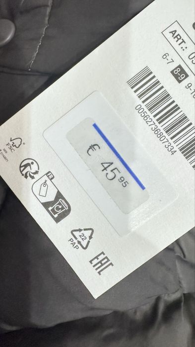 ZARA 120,130,140,152,164 пальто куртка пуховик