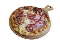 SZUFLA okrągła na pizzę łopatka do pizzy 30x45cm 2w1 na sery owoce