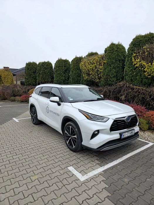 Toyota Highlander pierwszy właściciel, salon polska, serwis aso