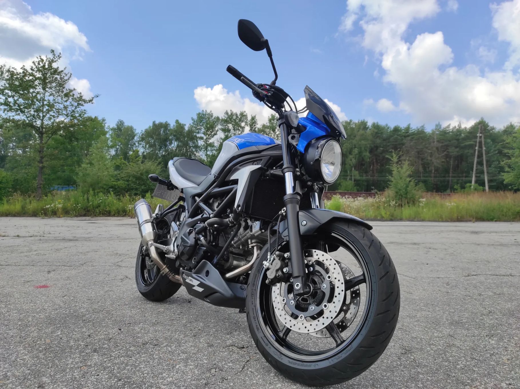 Suzuki SV 650 A2 pełna moc