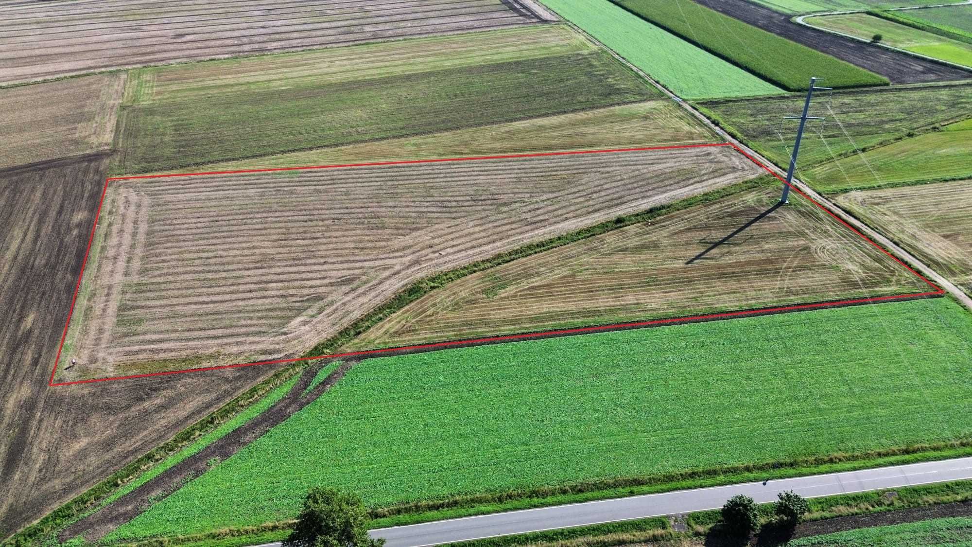 Działka rolna 3,20ha obok miasta Wrocław pole Sulimów gmina Siechnice