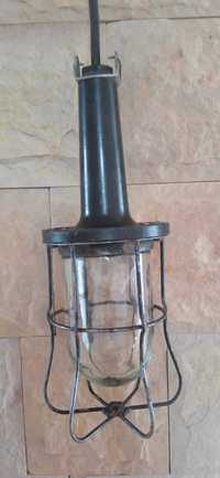 Lampa loft, industrial PRL