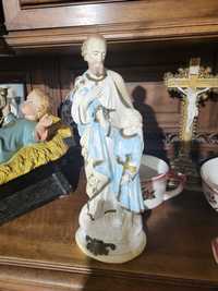 Święty Józef z Panem Jezusem gipsowa figura