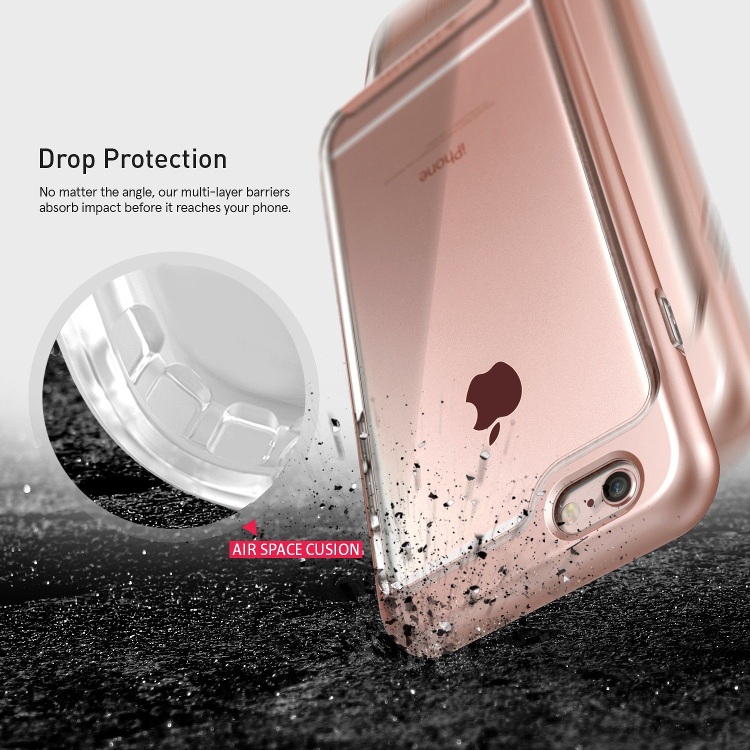 Etui Caseology iPhone 6 6s Skyfall Rose Gold