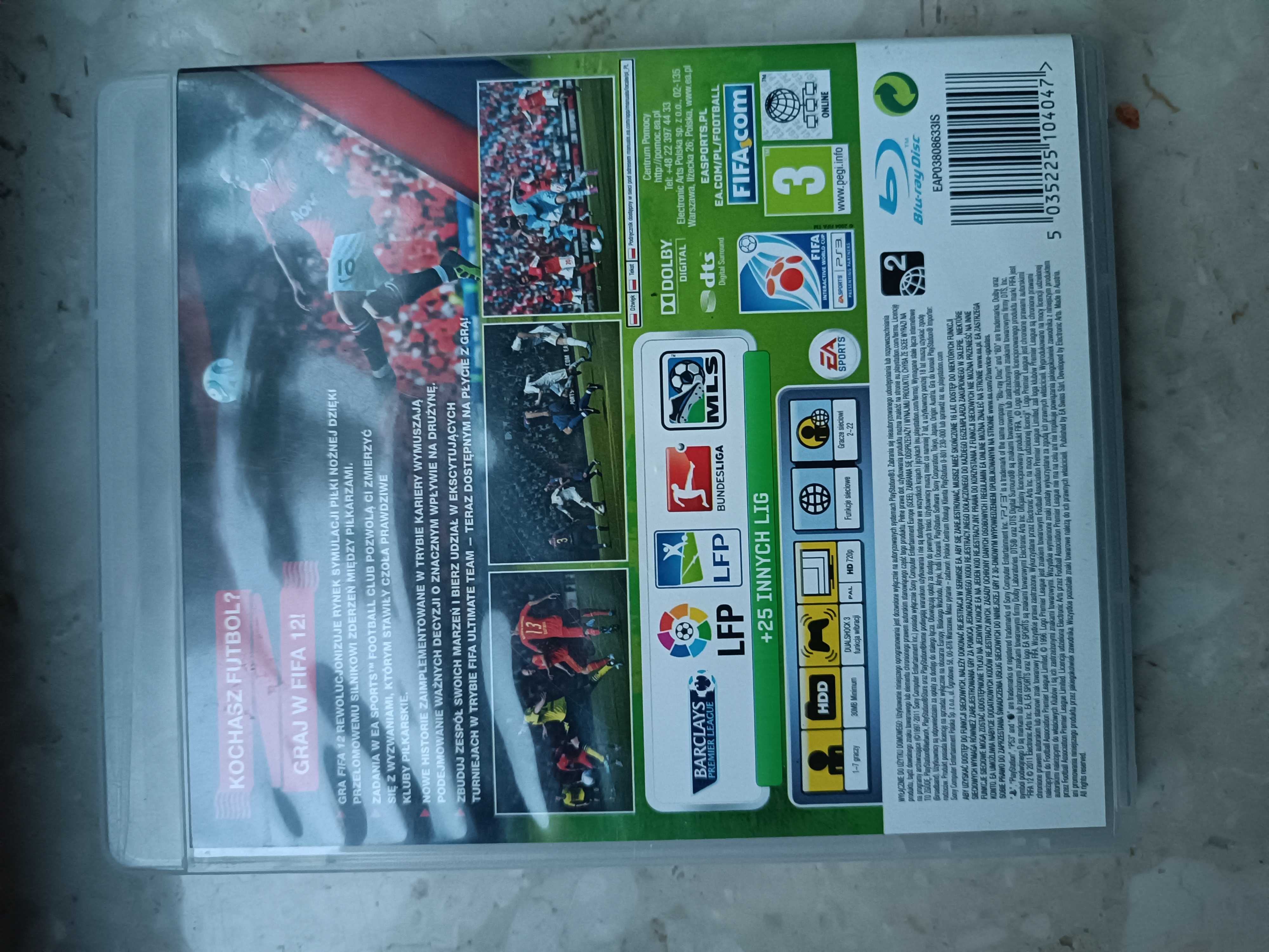 Gra FIFA 2012 PS3