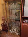 Vitrine com luz e expelho