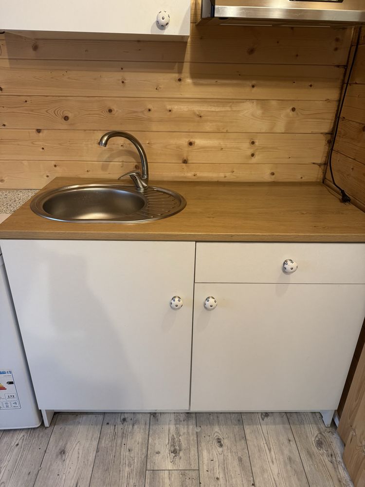 Szafka ikea knoxhult ze zlewem i baterią