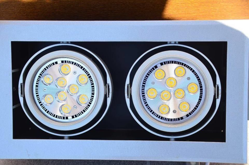 Piękny downlight LUG podwójny LED! Superokazja!