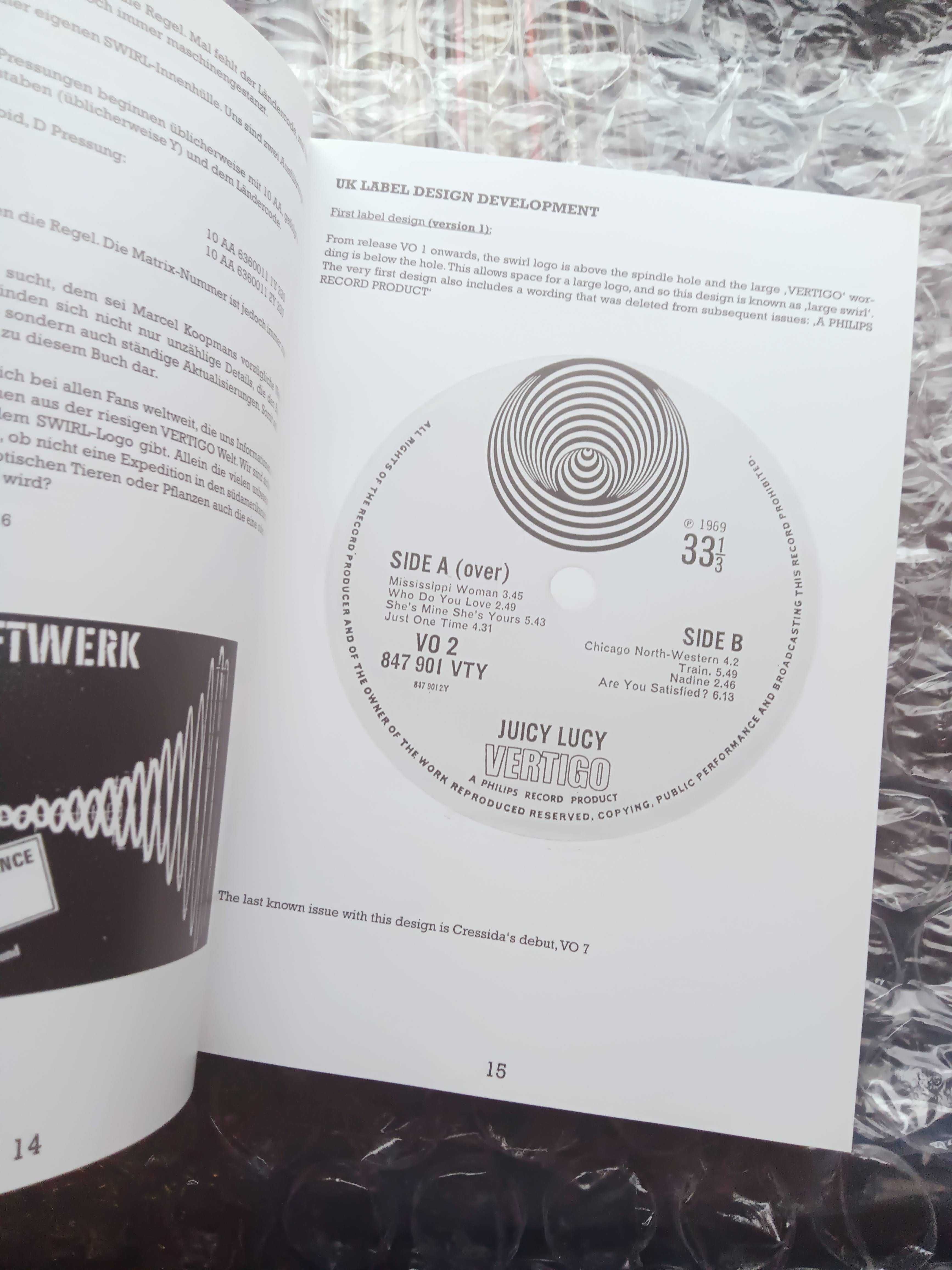 The Vertigo Swirl Label - Worldwide Discography & Price Guide