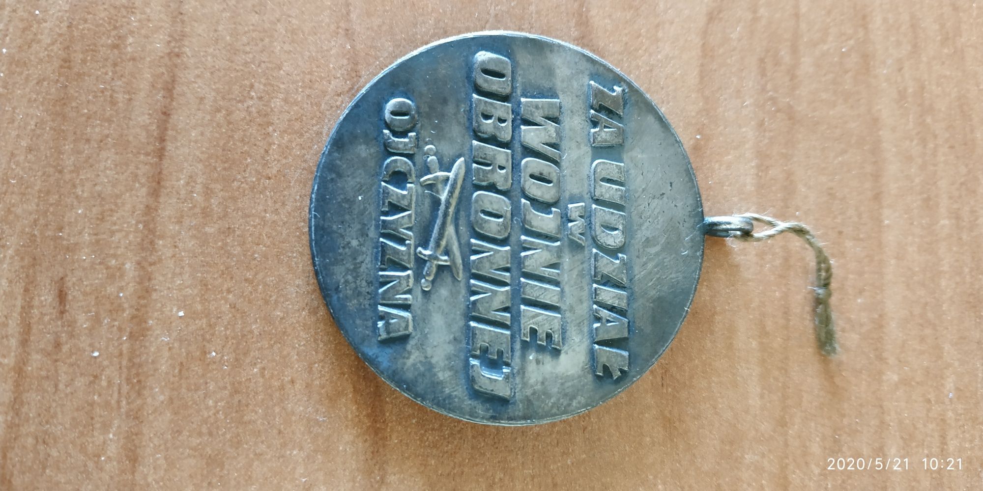 Medal za udział w wojnie obronnej 1939 Oryginalny